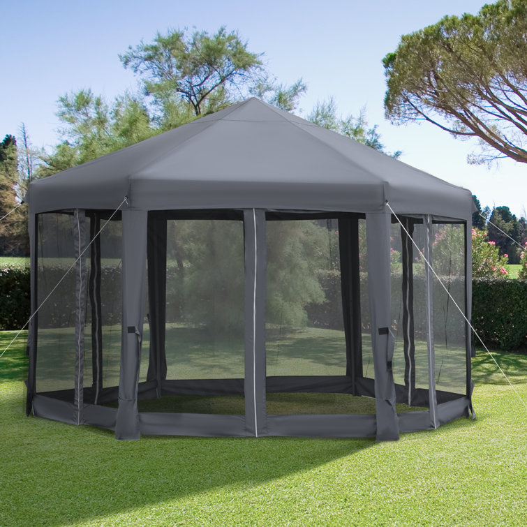 Dakota Fields Ahsley 3m x 3m Steel Patio Gazebo Wayfair.co.uk